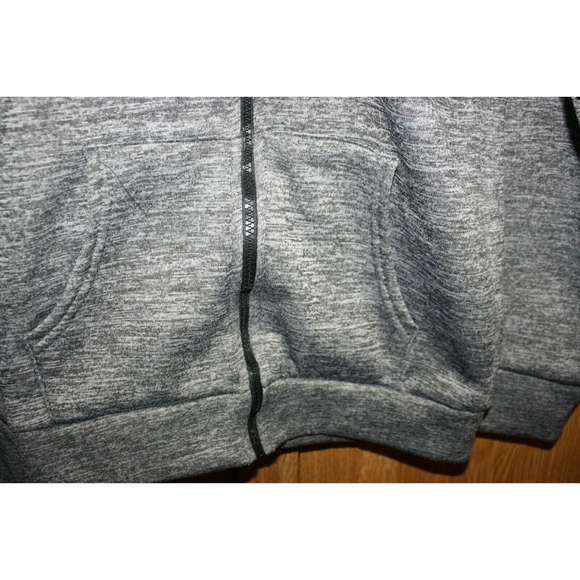 Boys Crunch Time Hoodie Heather Gray Zip Jacket Size 8/10 (M) GUC - Picture 3 of 5